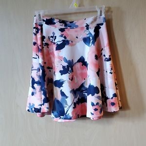 Floral Skater Skirt